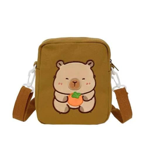 Сумка-барсетка капибара Коричневый (2616321200)