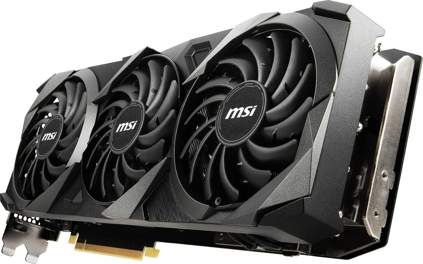 Видеокарта MSI GeForce RTX 3060 VENTUS 3X 12G OC (21617380) - фото 2