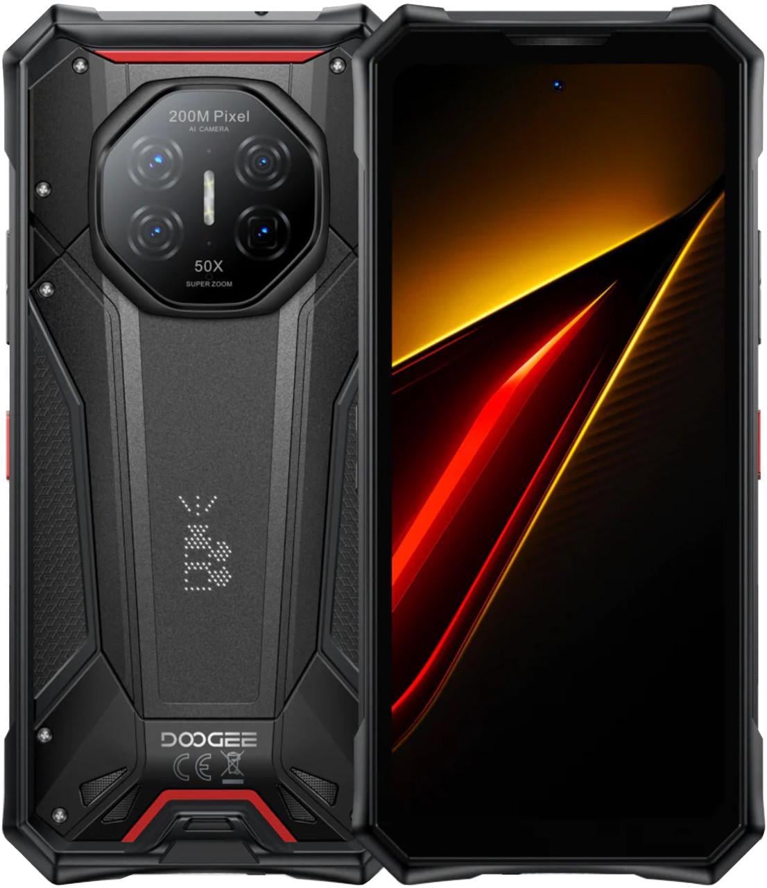 Смартфон Doogee S300 PRO 5G 12/512 Гб Night Vision Global Version Stealth Black (3046782139)
