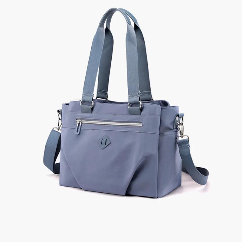 Сумка-мессенджер женская Jade тканевая Light blue