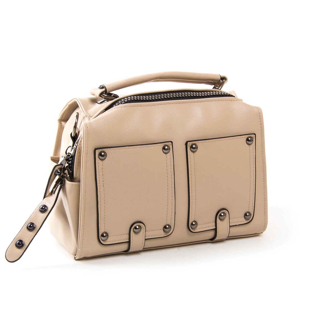 Женская модельная сумочка Fashion 2110 Бежевый