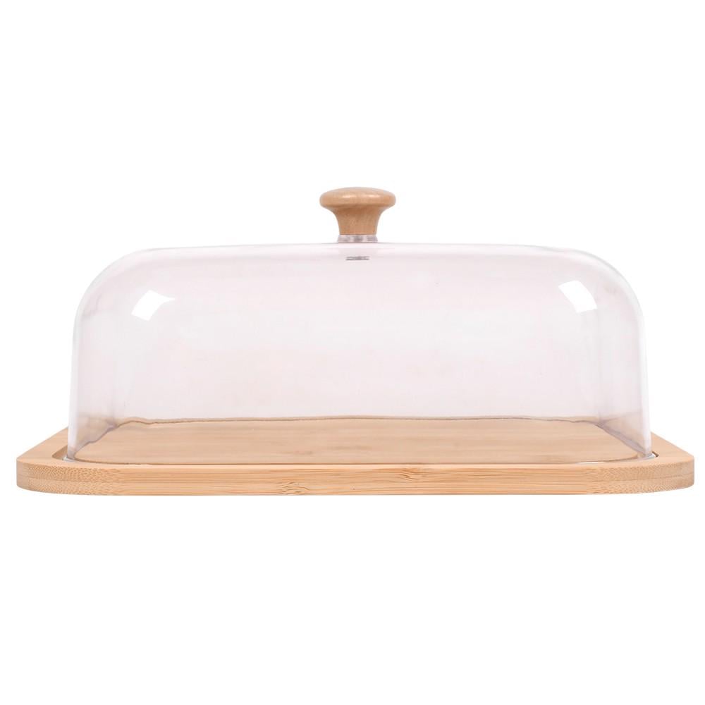 Блюдо сервировочное R34981 25х25х1,5 см Коричневый с прозрачным (31152911) Блюдо сервировочное R34981 25х25х1,5 см Коричневый с прозрачным (31152911)