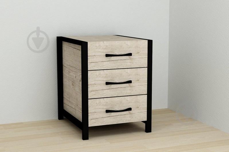 Тумба Ferrum-decor Вивьен 3 50x41x40 см Дуб (XK00146)