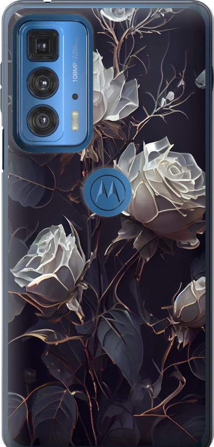 Чехол на Motorola Edge 20 Pro Розы 2 (5550u-2662-42517)
