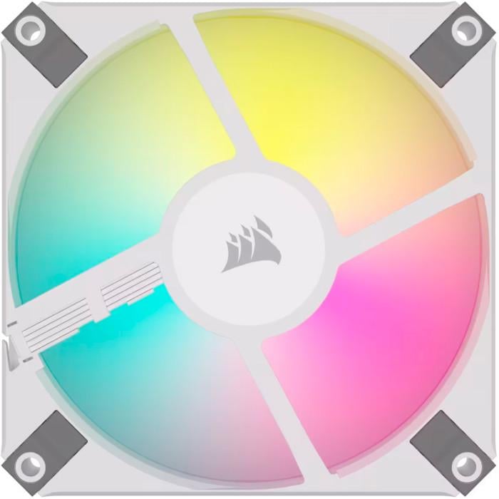 Кулер для ПК Corsair iCUE AF120 RGB Slim Dual Fan Kit 120x120x15 мм White (CO-9050165-WW)