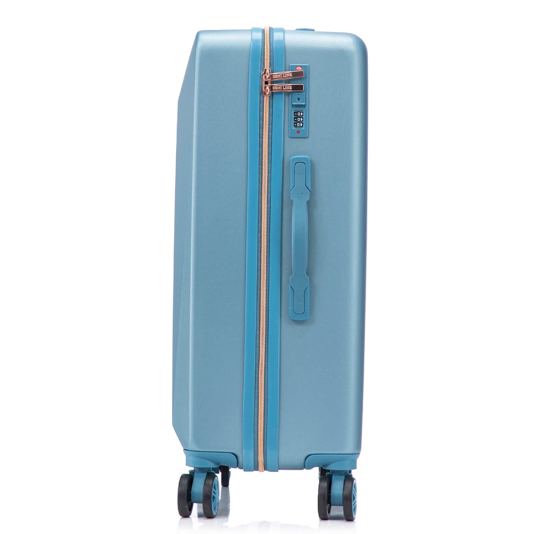 Чемодан SEMI LINE 28" Light Blue (T5913-3) - фото 5 Чемодан SEMI LINE 28" Light Blue (T5913-3) - фото 5
