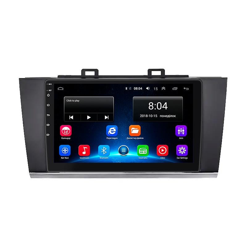 Автомагнитола штатная Lesko для Subaru Outback V 2014-2018 9" 2/32Gb Wi-Fi GPS Base MOB