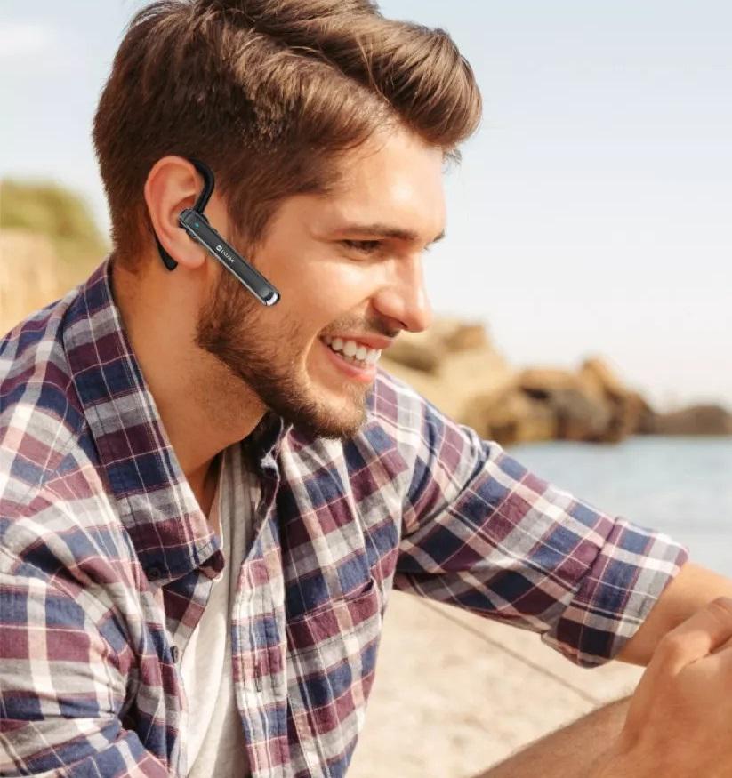 Гарнитура Veron Bluetooth Черный (B73) - фото 3