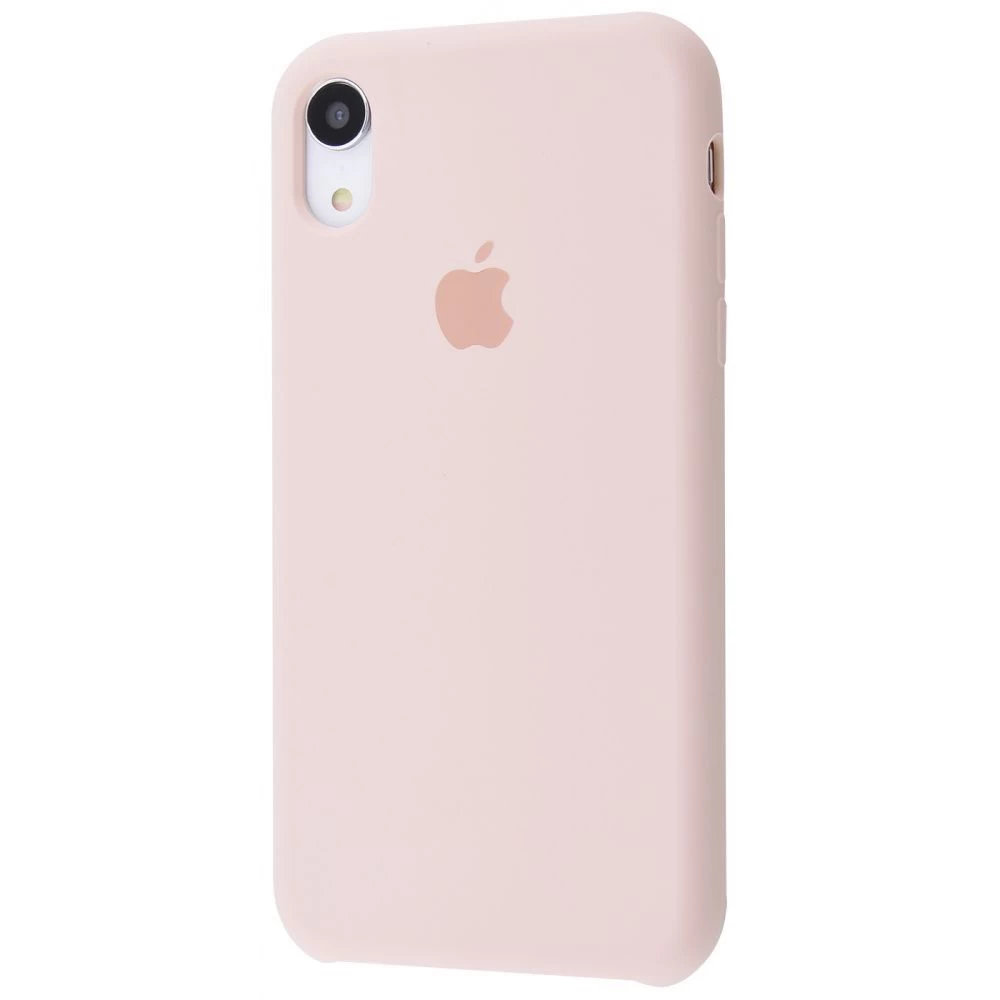 Силіконовий Чохол Накладка Silicone Case для iPhone XR Pink Sand