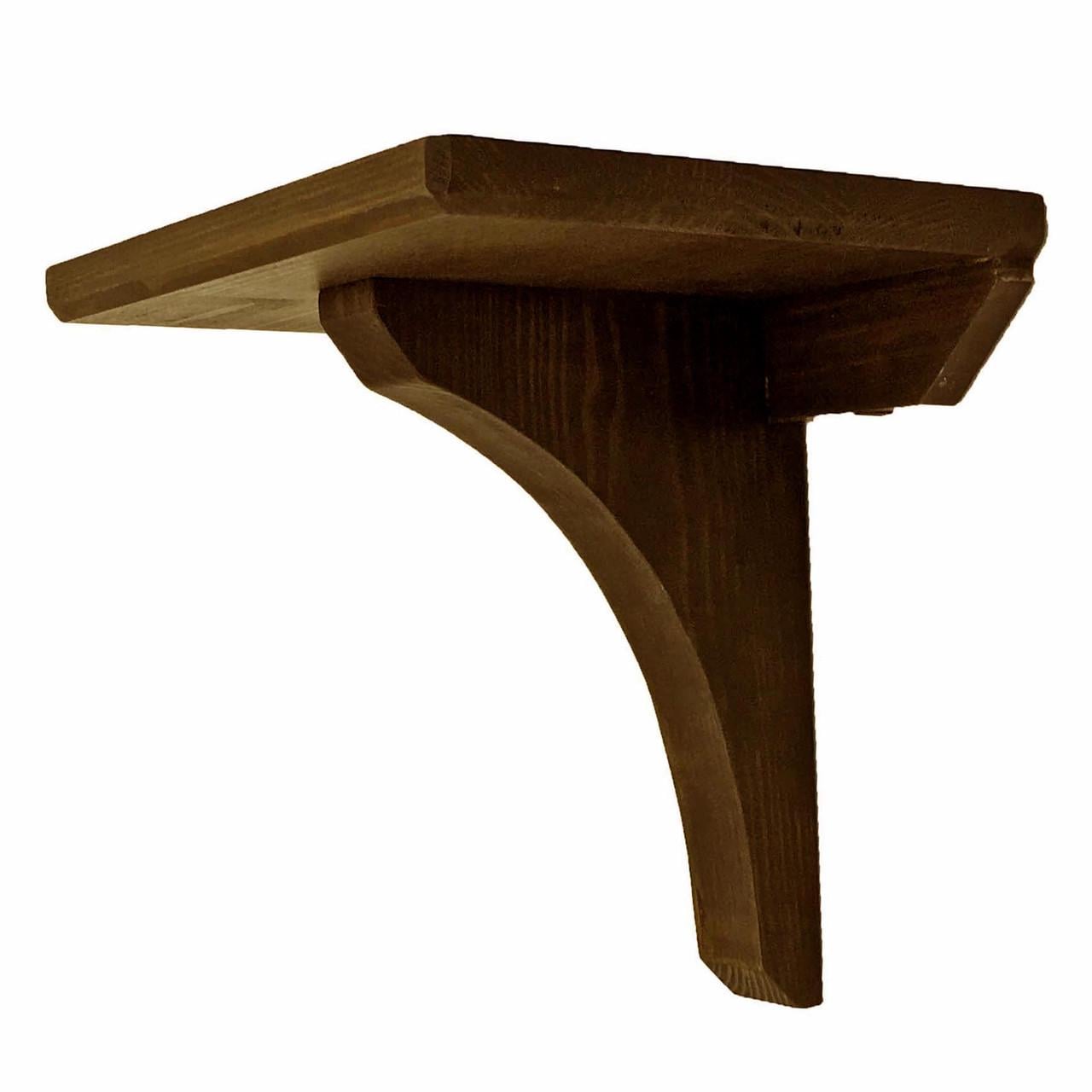 Полка для акустических систем из дерева Корми Капучино (ПАС-001409)