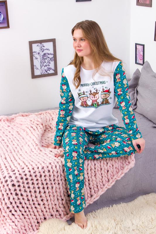 Пижама женская Носи свое Family look Оленята р. 50 (8249-3-v3)