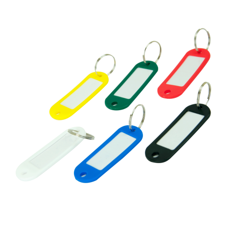 Брелоки для ключей со сменными индексами 60х20 мм 50 шт. (BM.5473-99)