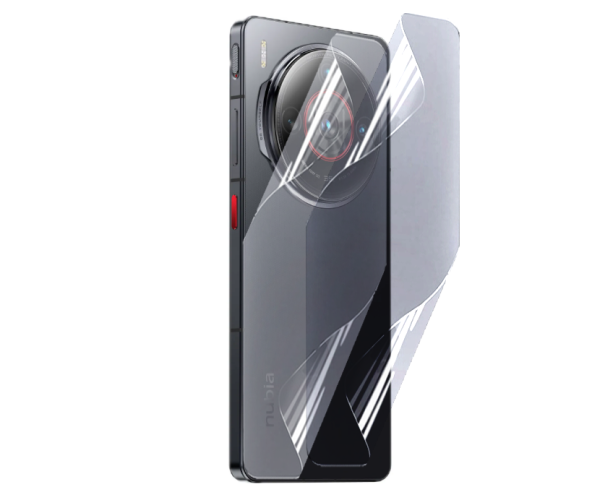 Противоударная гидрогелевая пленка Hydrogel Film для ZTE Nubia Z60s Pro на заднюю панель, Transparent Противоударная гидрогелевая пленка Hydrogel Film для ZTE Nubia Z60s Pro на заднюю панель, Transparent