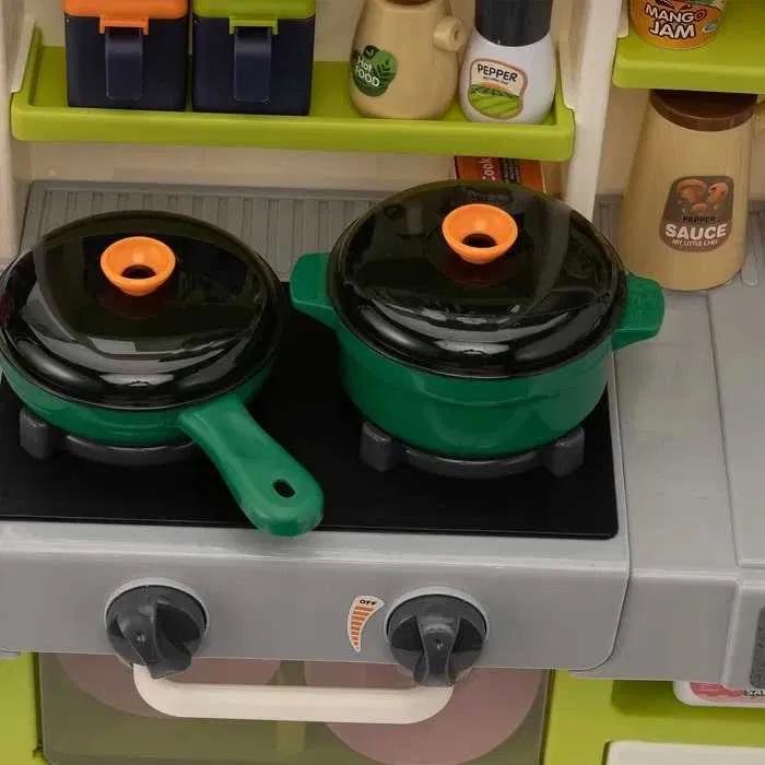 Кухня дитяча 80 см Lolly Kids LK965 та ефекти та 63 аксесуари (9805) - фото 5 Кухня дитяча 80 см Lolly Kids LK965 та ефекти та 63 аксесуари (9805) - фото 5