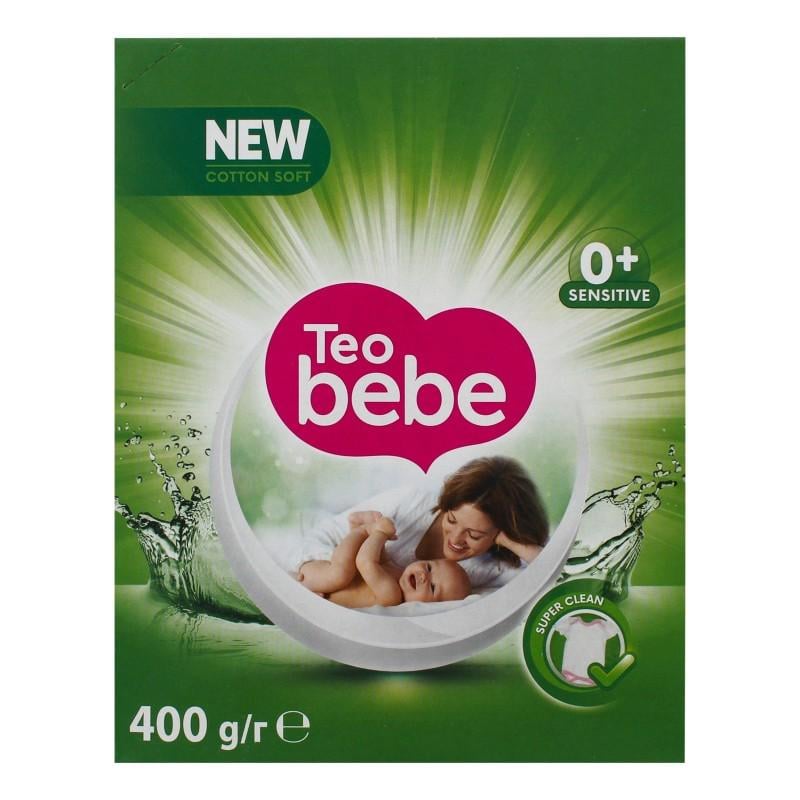 Пральний порошок дитячий Teo bebe Tender Aloe 400 г (3800024022845) - фото 1