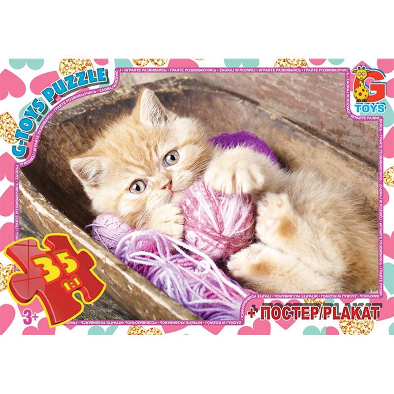 Пазли G-Toys із серії Домашні улюбленці 35 елементів (MTT-182745)