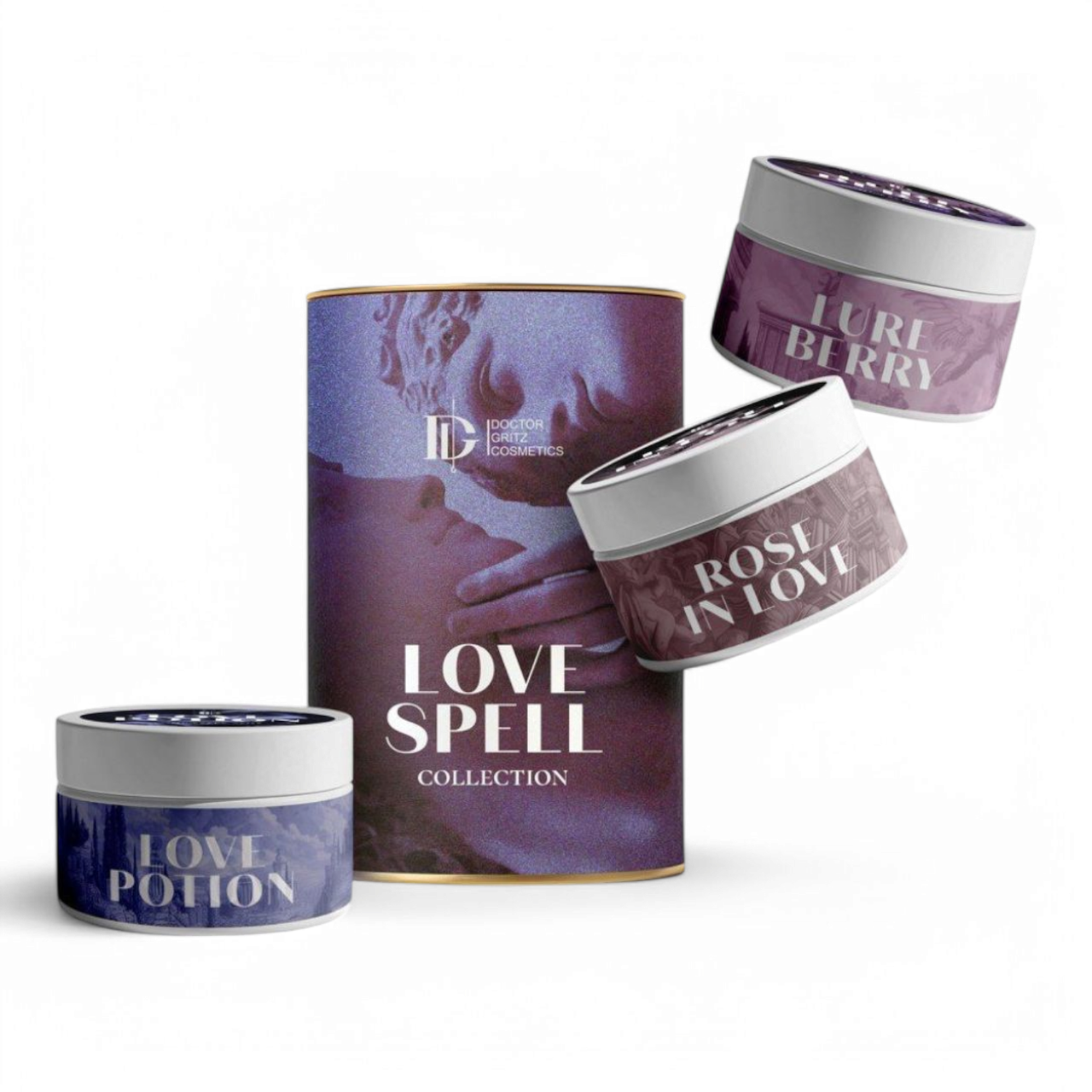 Набор вазелинов для татуировок Dr.Gritz Tattoo Vaseline Love Spell 3 шт. 50 мл