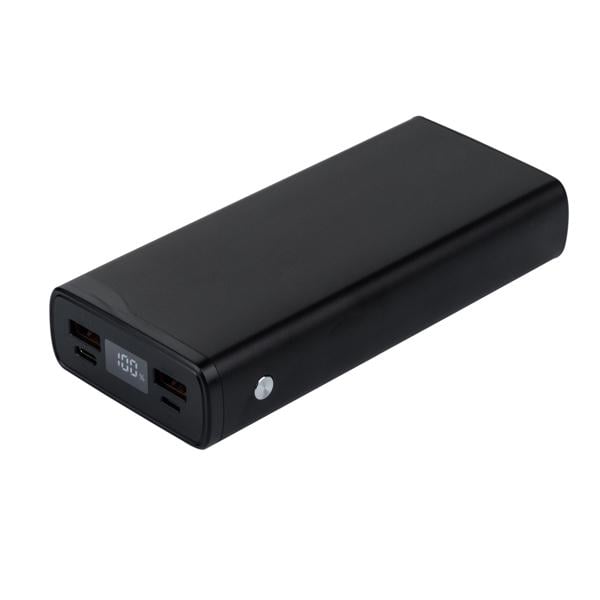 Повербанк Power Bank Mega 20000 мАч 74Wh Чорний - фото 1