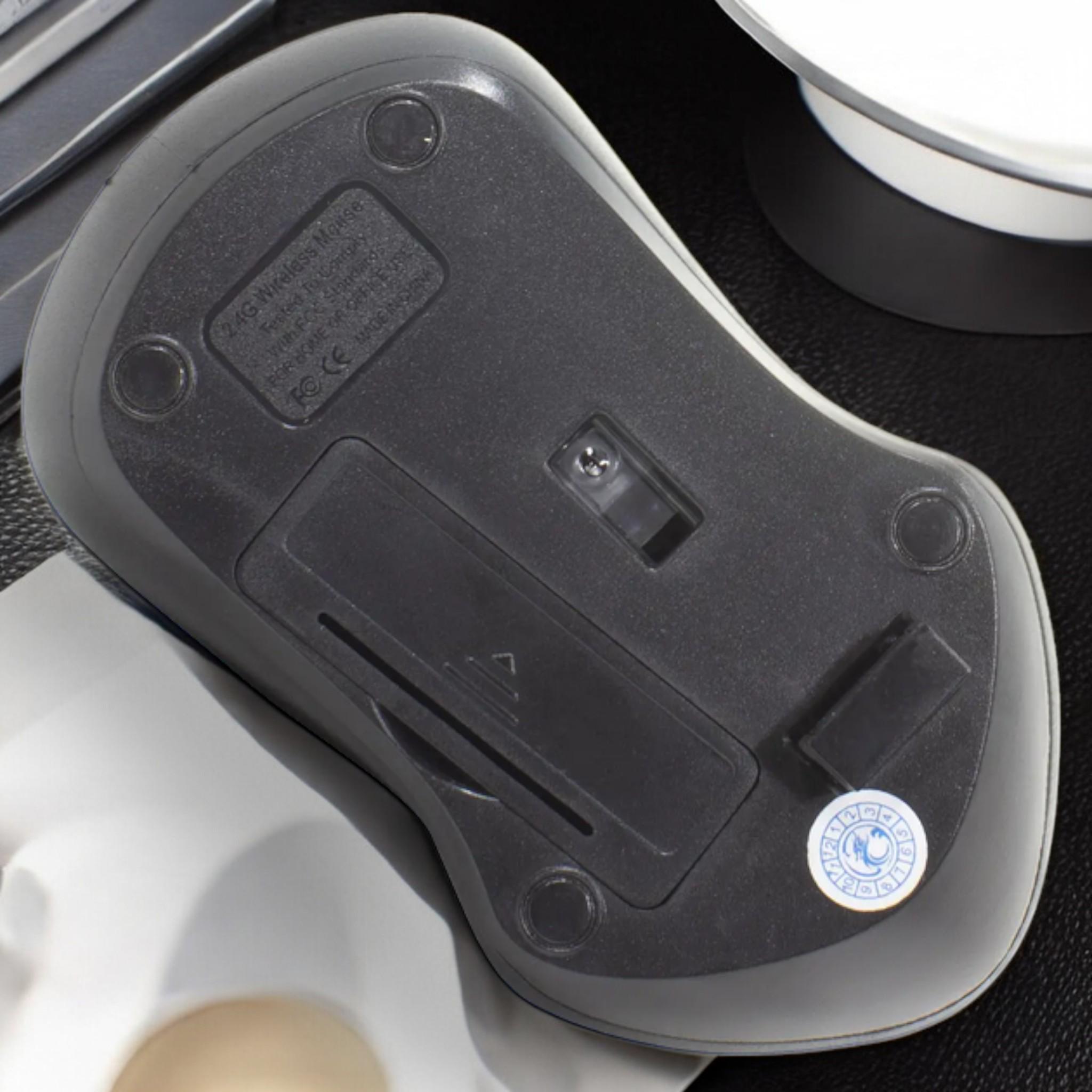 Мышь компьютерная iMice E-2370 беспроводная бесшумная 1600 DPI Gray (В_Е2370Gray) - фото 5