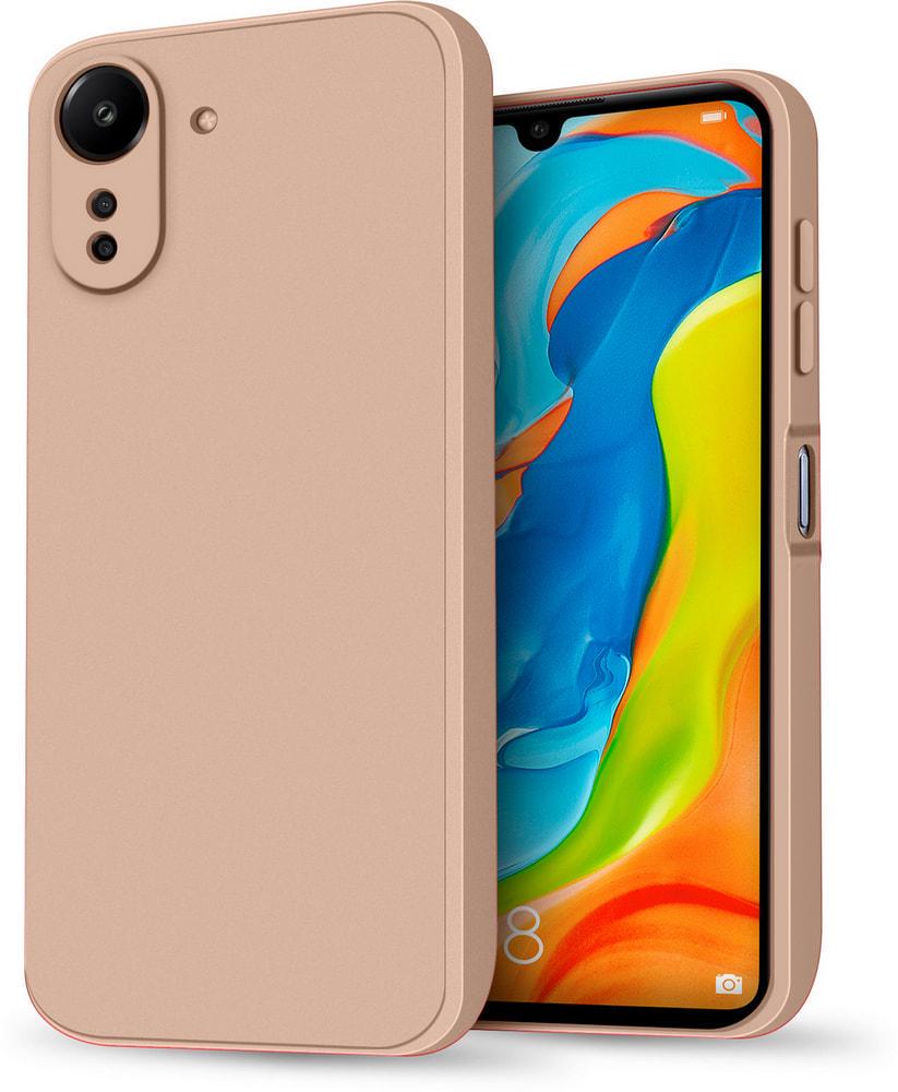 Силиконовый чехол HardCorner Xiaomi Poco C65 (с микрофиброй) Powdery (34791-0C)