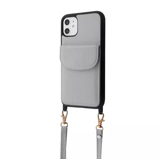 Чехол-накладка для телефона WAVE Leather Pocket Case - iPhone 11  sierra blue (460130806)