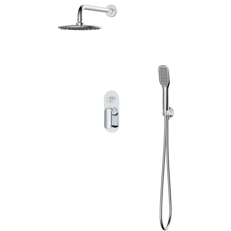 Встраиваемая душевая система KOER KB-62028-01 3 функции Chrome (KR6008)