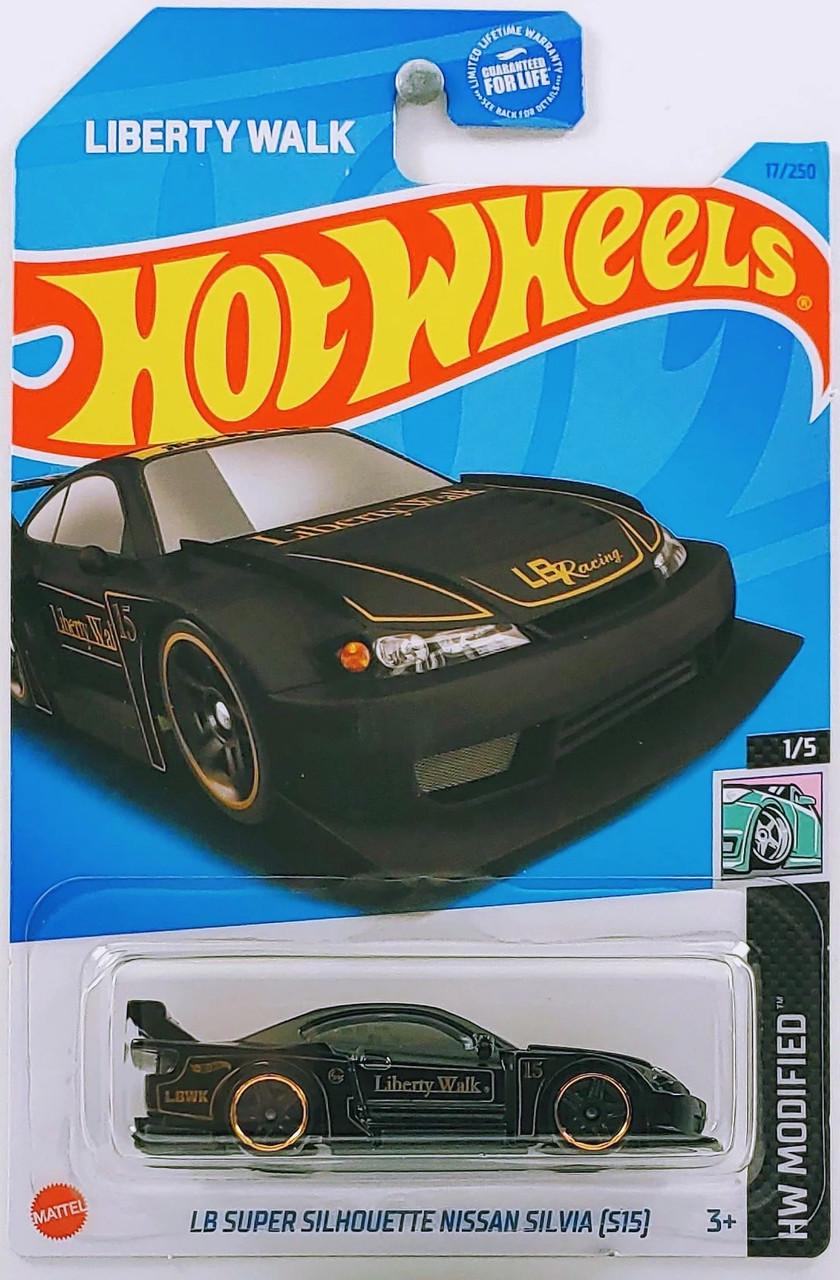 Игрушечная машинка Hot Wheels LB Super Silhouette Nissan Silvia S15 2023 Modified №017 (HKH85)