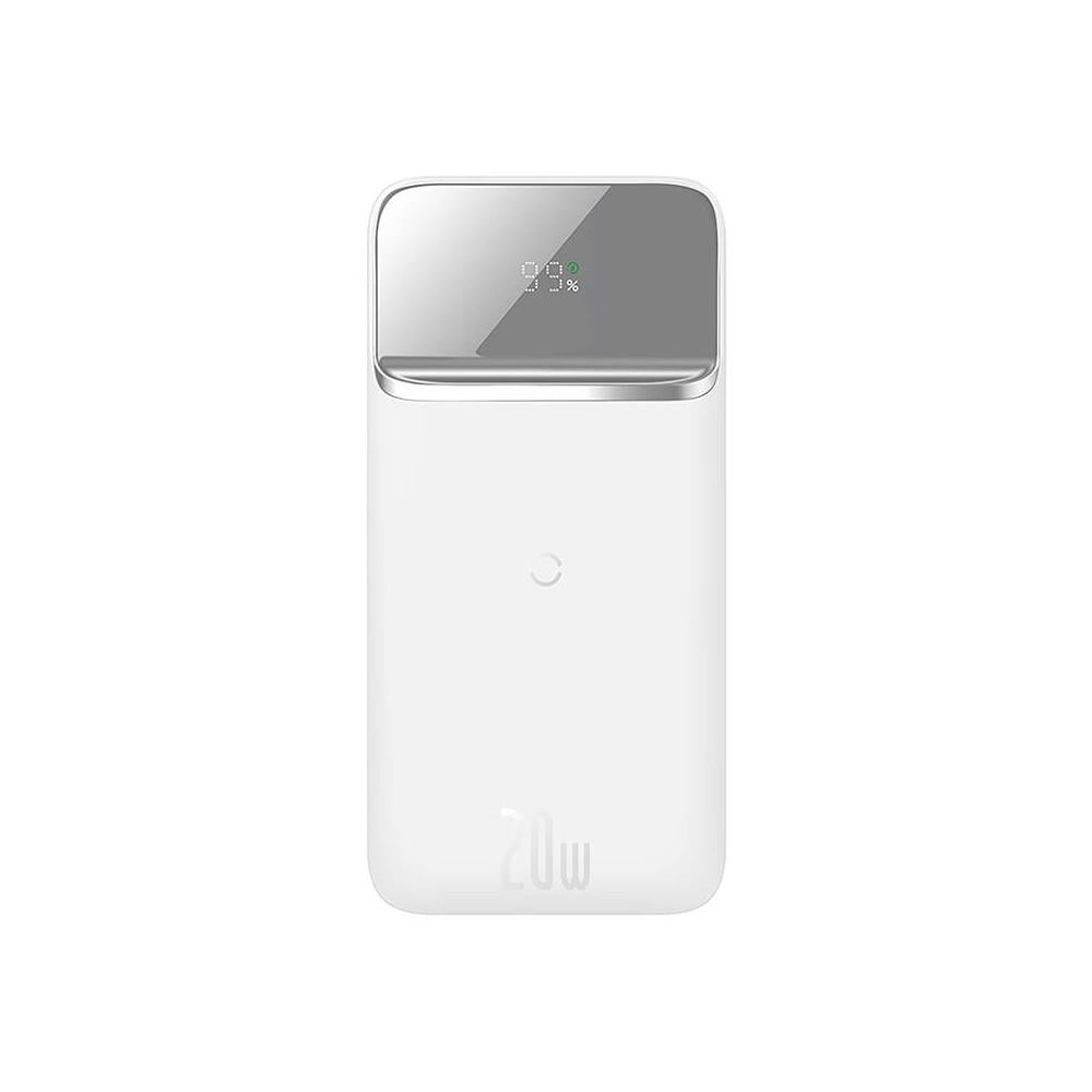 Повербанк Baseus Magnetic Wireless 10000 mAh 20W 2,4 A 1 USB Type-C White (500-525)