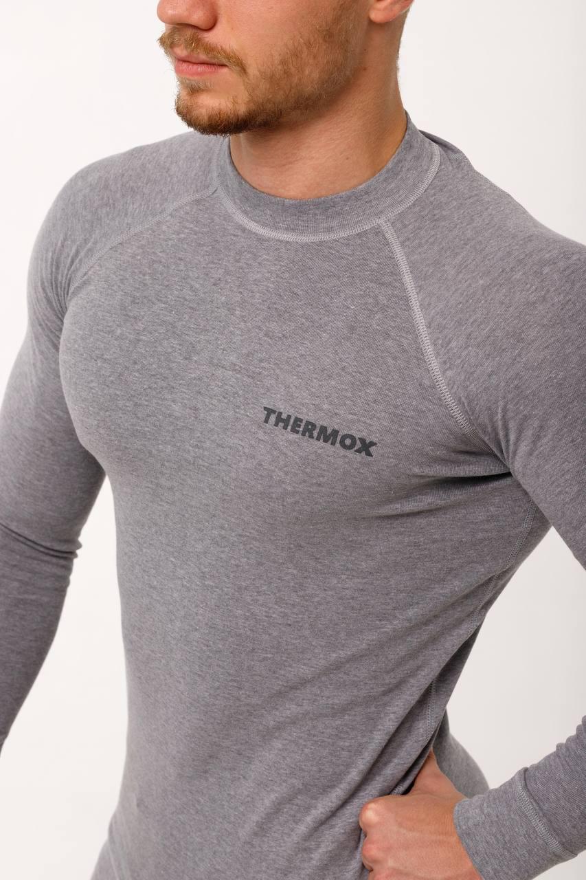 Комплект мужского термобелья ThermoX Basic XL Серый - фото 4