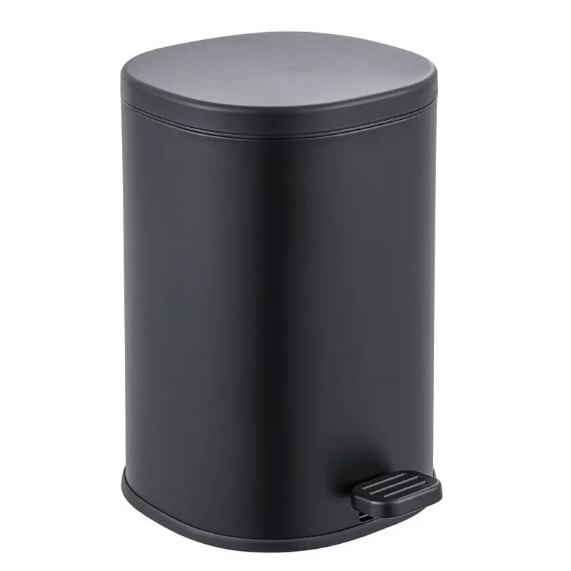 Ведро для мусора Zerix Prime-TC0105 овальное 5 л Черный (ZX5902) Ведро для мусора Zerix Prime-TC0105 овальное 5 л Черный (ZX5902)