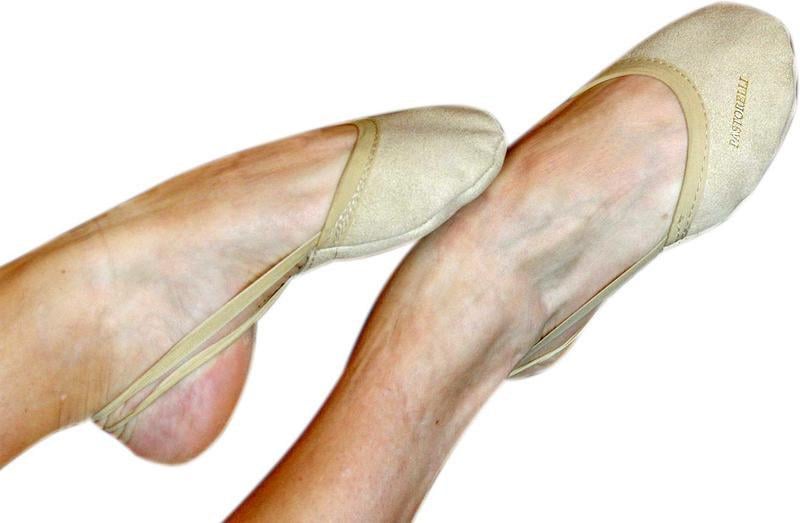 Получешки Pastorelli для девочек микрофибра р. 35-36 Бежевый (00534)