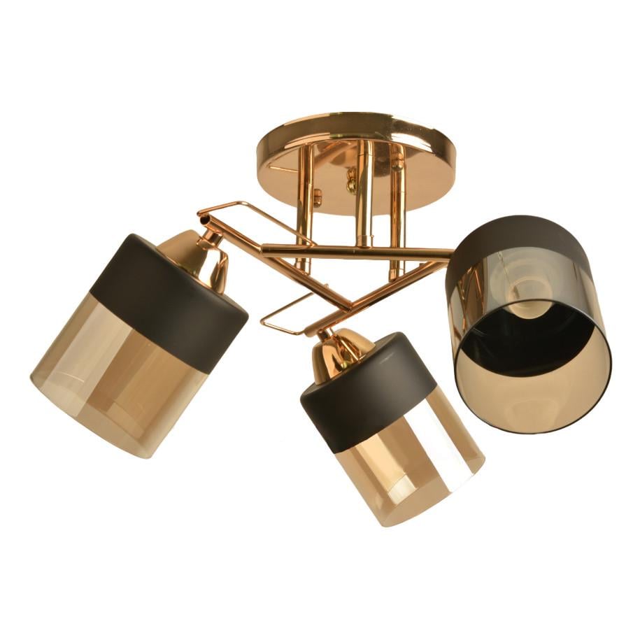 Люстра стельова Sirius 8099/3A Чорний/Антик (2035428528)