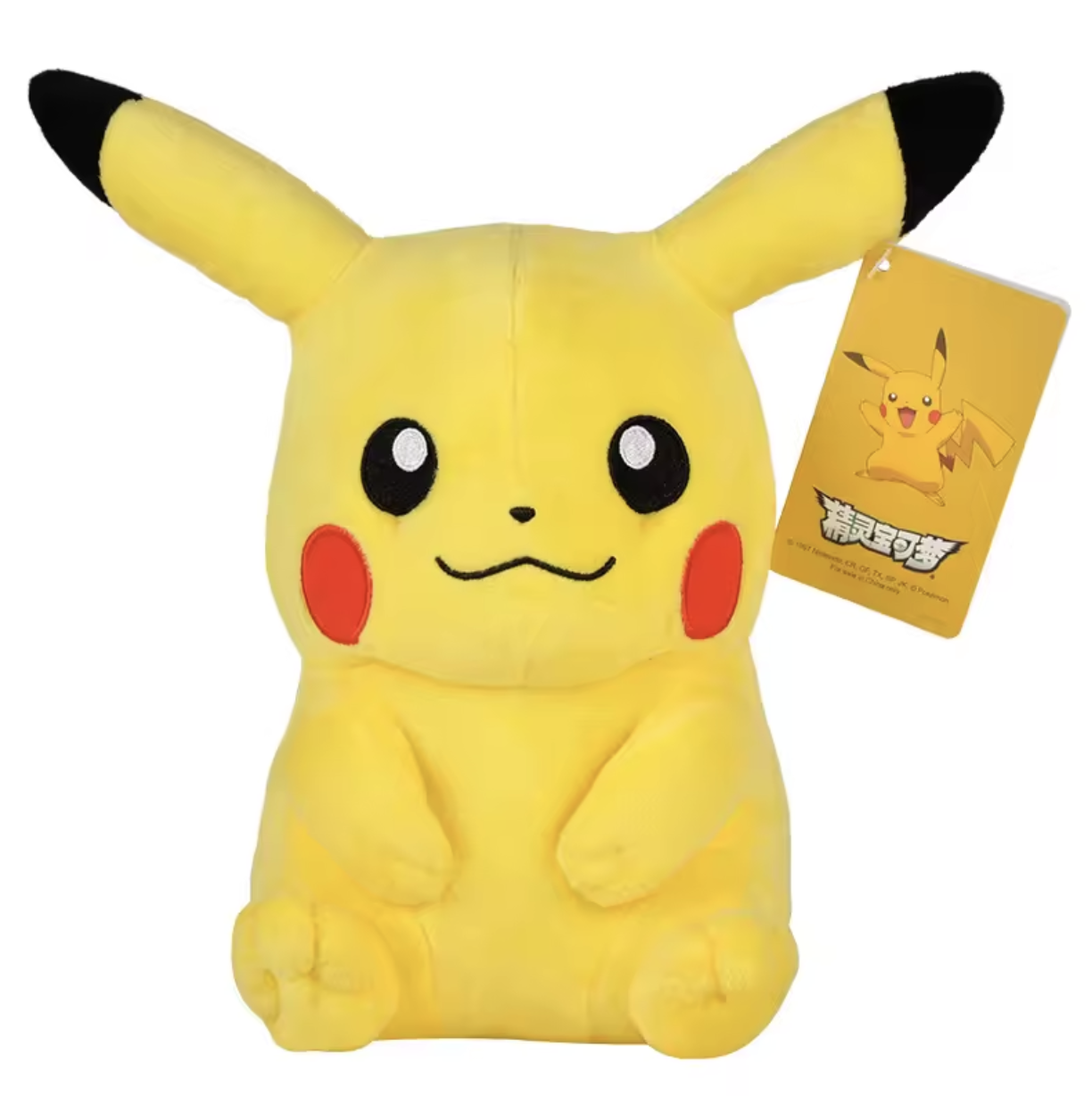 Іграшка Пікачу з аніме Pokemon плюшева 350 г 20 см (MK001078) - фото 3 Іграшка Пікачу з аніме Pokemon плюшева 350 г 20 см (MK001078) - фото 3