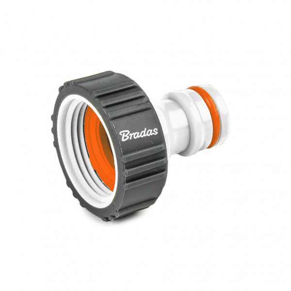 Адаптер на кран Bradas Line Soft с внутренней резьбой 3/4" White (21256)