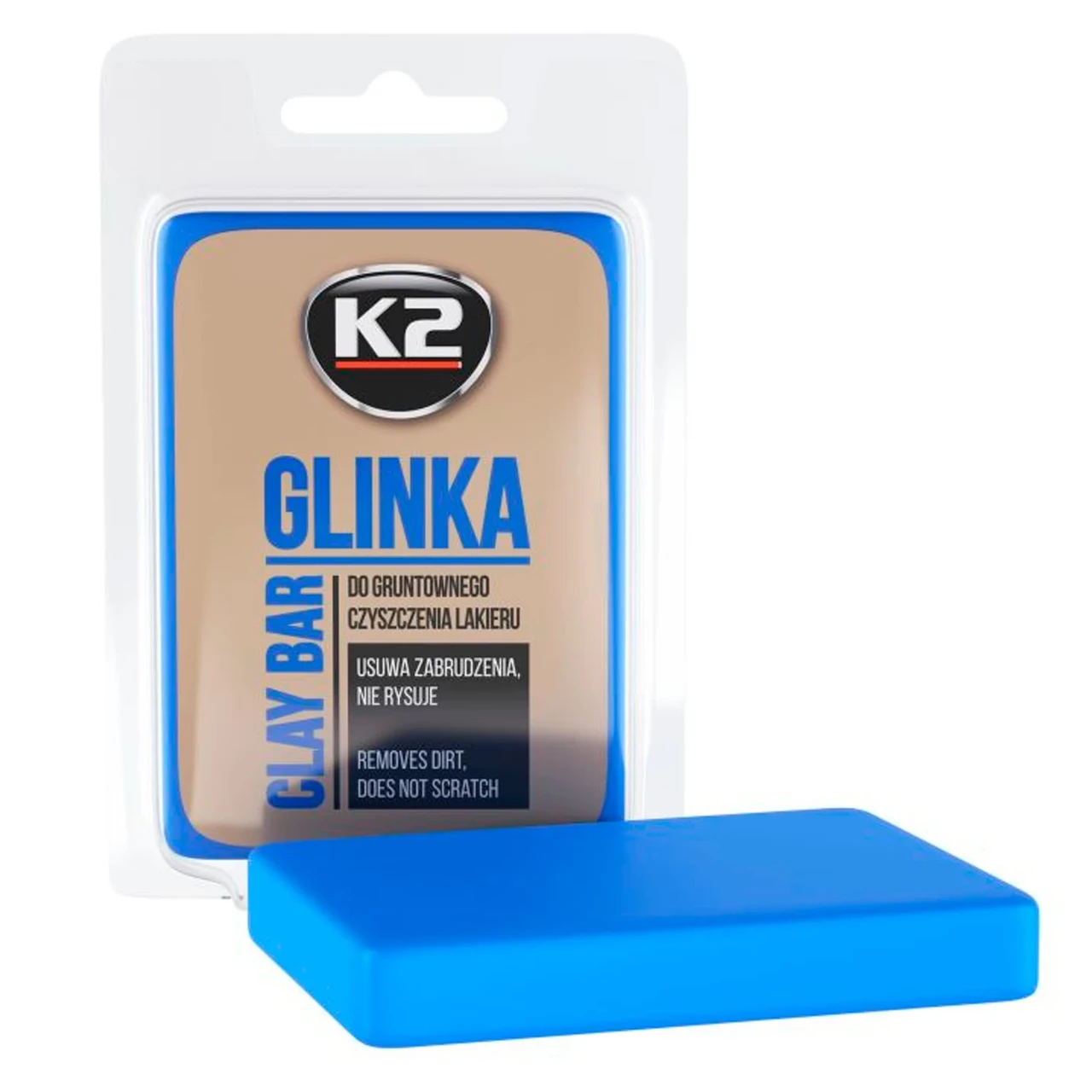 Глина для очищення кузова К2 Clay Bar 60 г