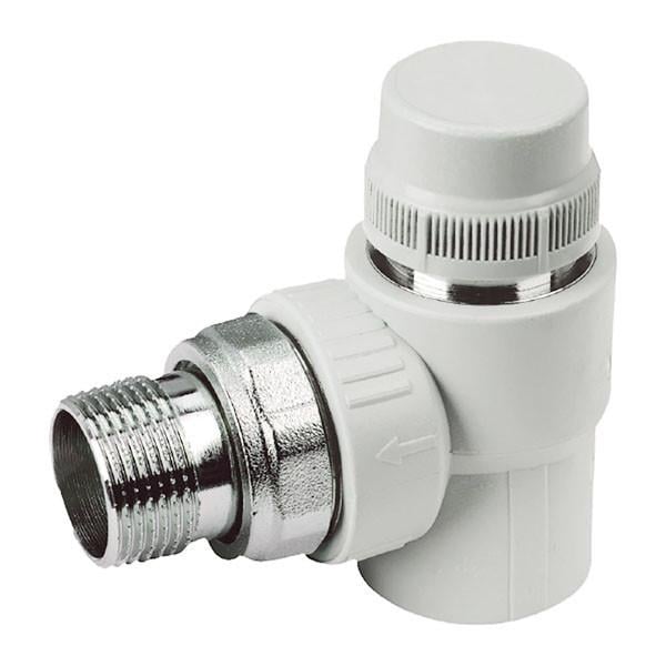 Кран термостатический угловой KOER K0150.PRO PPR 25x3/4 (KP0190)