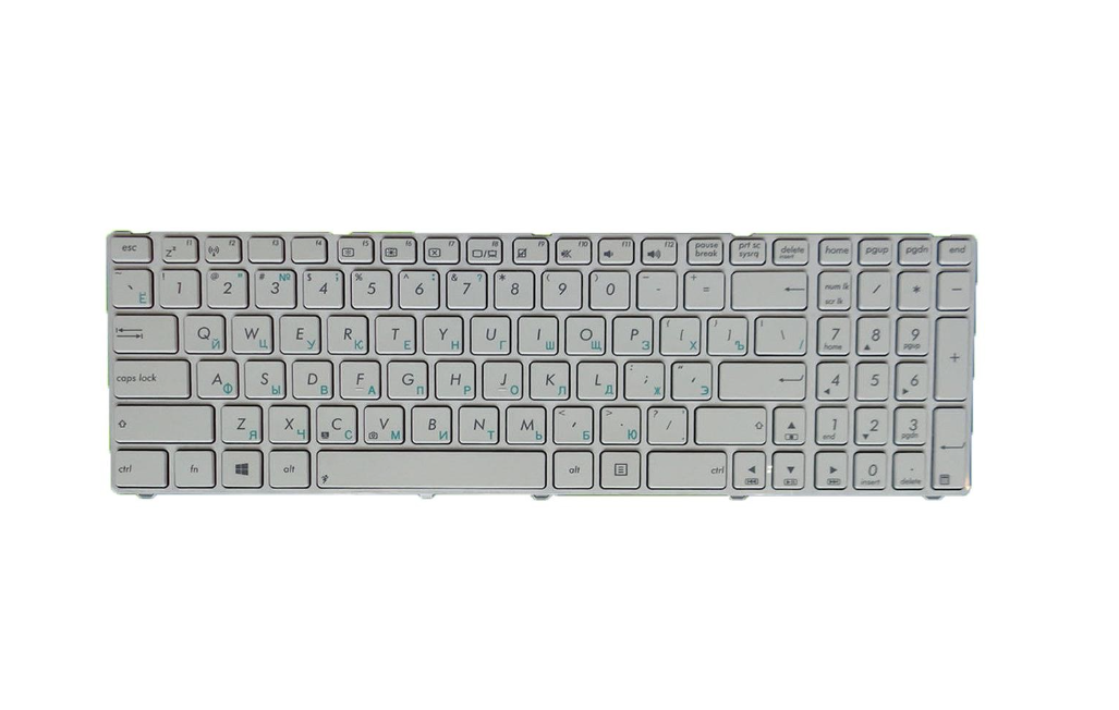 Клавиатура для ноутбука Asus F50 F50ML матовая (04GNV32KRU00)