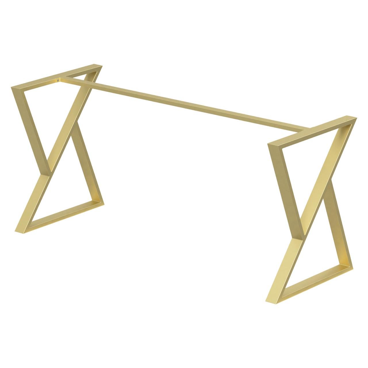 Каркас разборной для стола из металла Loft 1600х600х730 мм Золотой (K1076-160) Каркас разборной для стола из металла Loft 1600х600х730 мм Золотой (K1076-160)