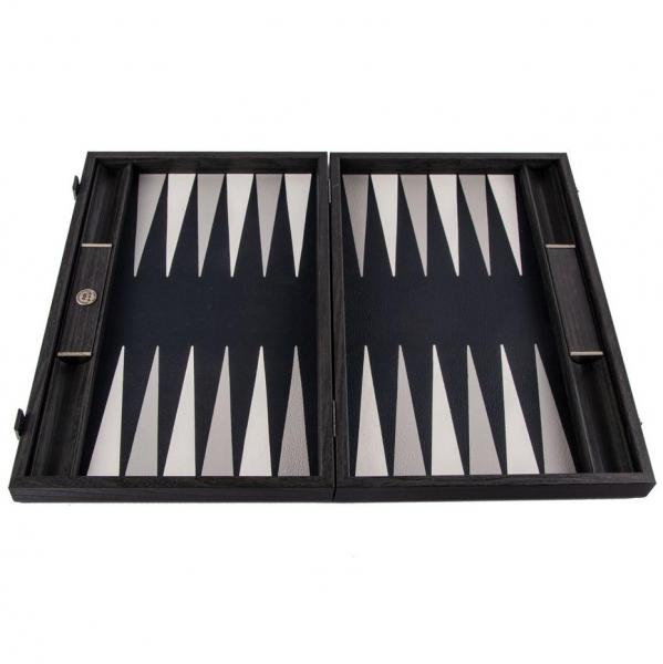 Нарди ексклюзивні сіра шкіра BDE1ABL - фото 3 Нарди ексклюзивні сіра шкіра BDE1ABL - фото 3