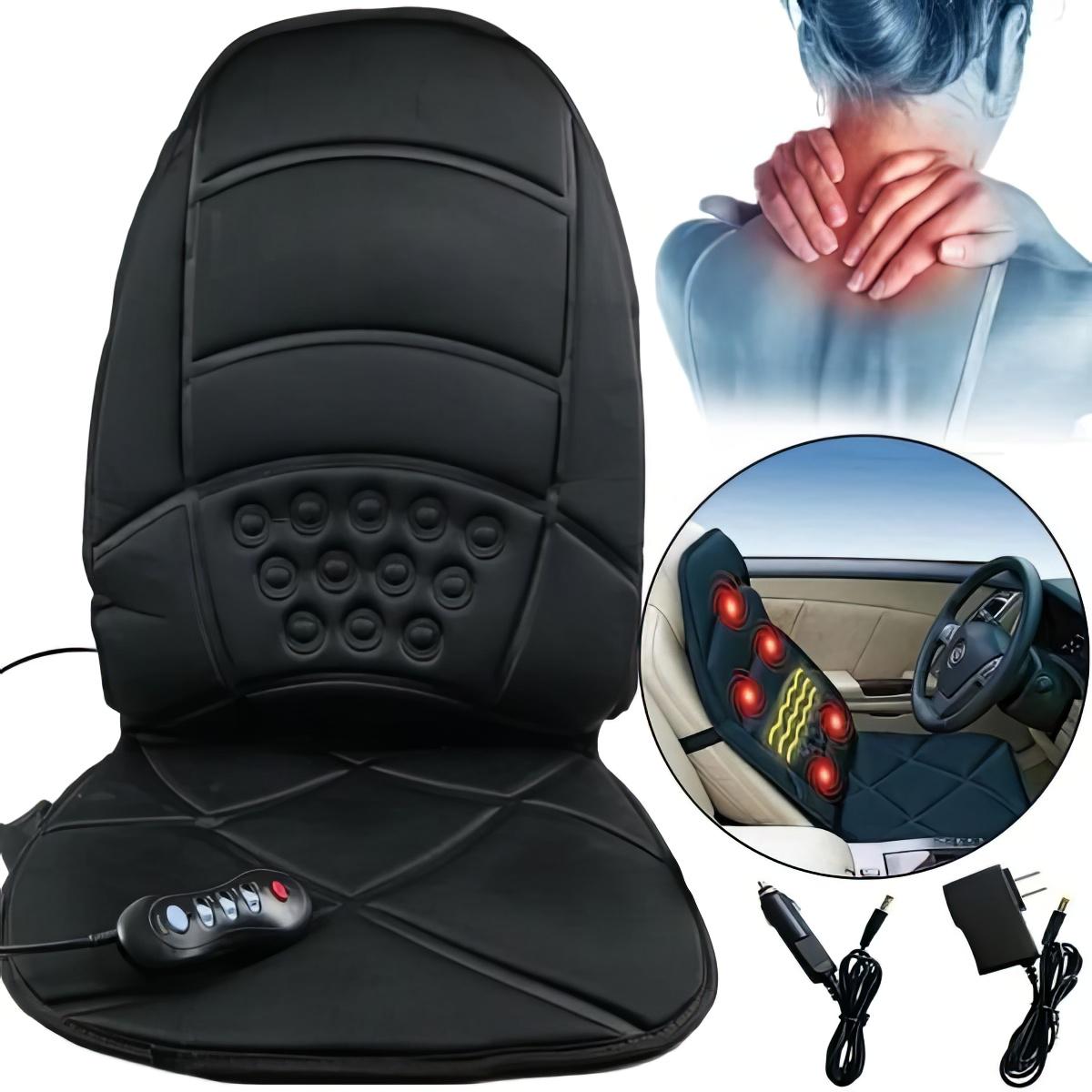 Накидка масажна Seat Topper Massage jb-100c на сидіння в автомобіль (1000033-Black) - фото 3