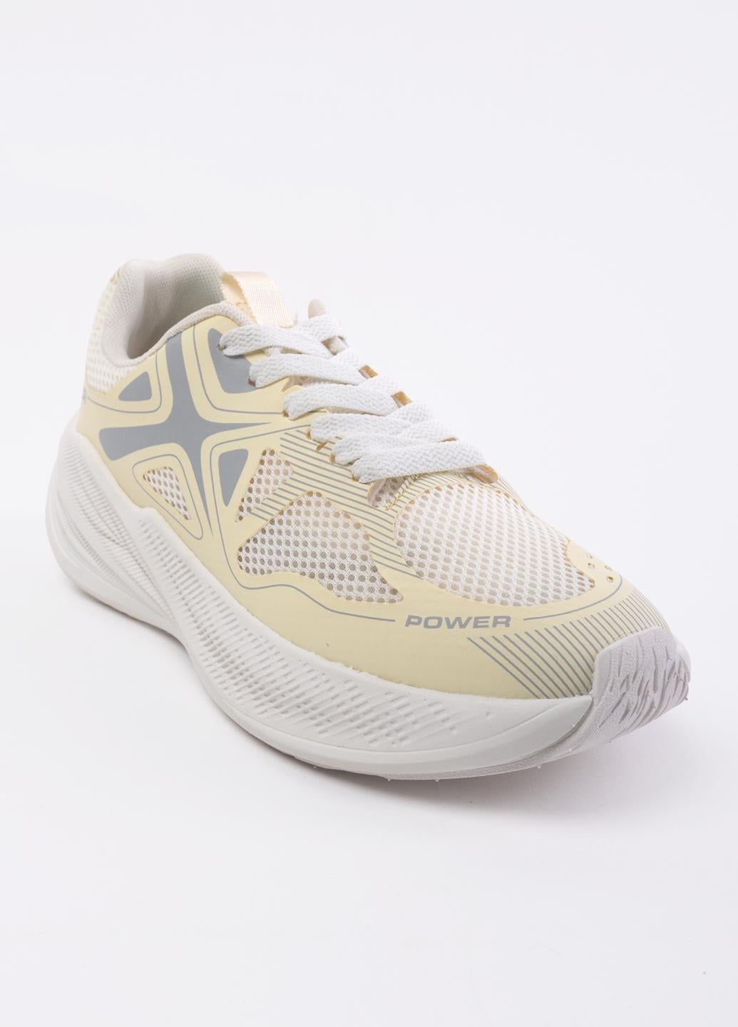 Кроссовки женские Power TF2406-3 р. 37 Бежевый (346071_37)
