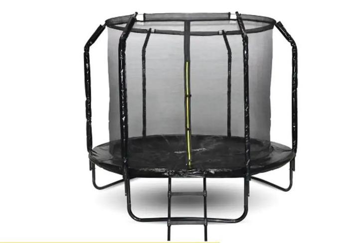Батут Profi на опорах с защитной сеткой и лестницей 183 см Черный (MS 2921-1-LUX) - фото 2 Батут Profi на опорах с защитной сеткой и лестницей 183 см Черный (MS 2921-1-LUX) - фото 2