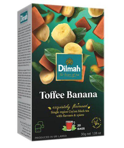 Чай чорний Dilmah Toffe & Banana у пакетиках 20 шт. (13355366)