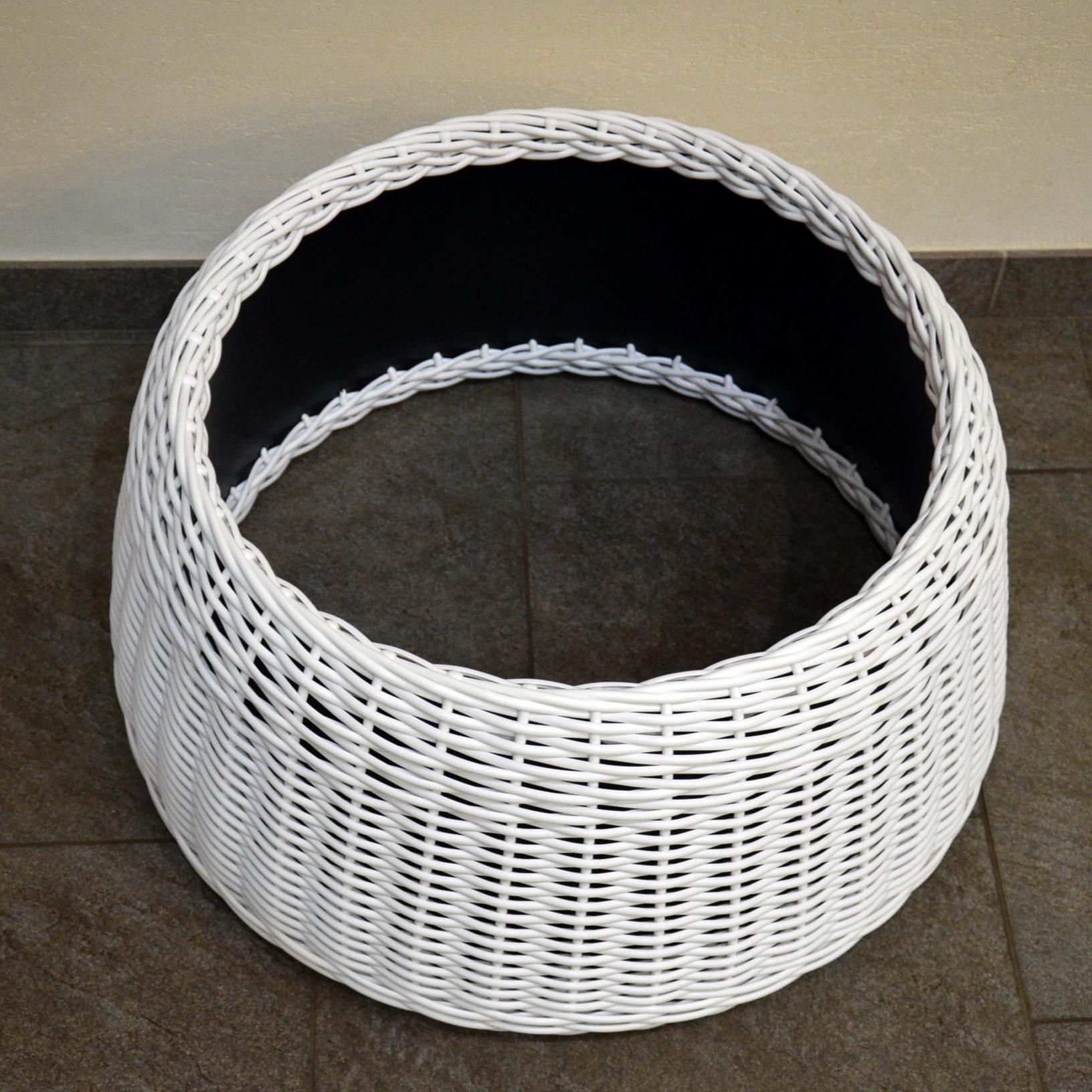 Подставка-юбка под елку плетеная из искусственного ротанга/ручной работы L Белый (22461937) - фото 5 Подставка-юбка под елку плетеная из искусственного ротанга/ручной работы L Белый (22461937) - фото 5