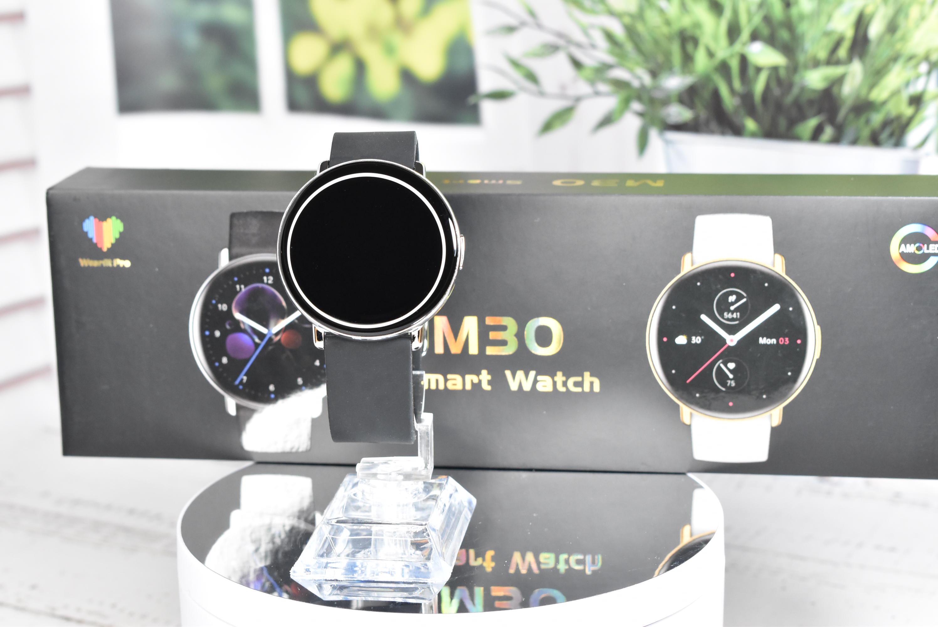 Смарт-часы Smart Watch M30 Super Amoled 42 мм Silver - фото 4