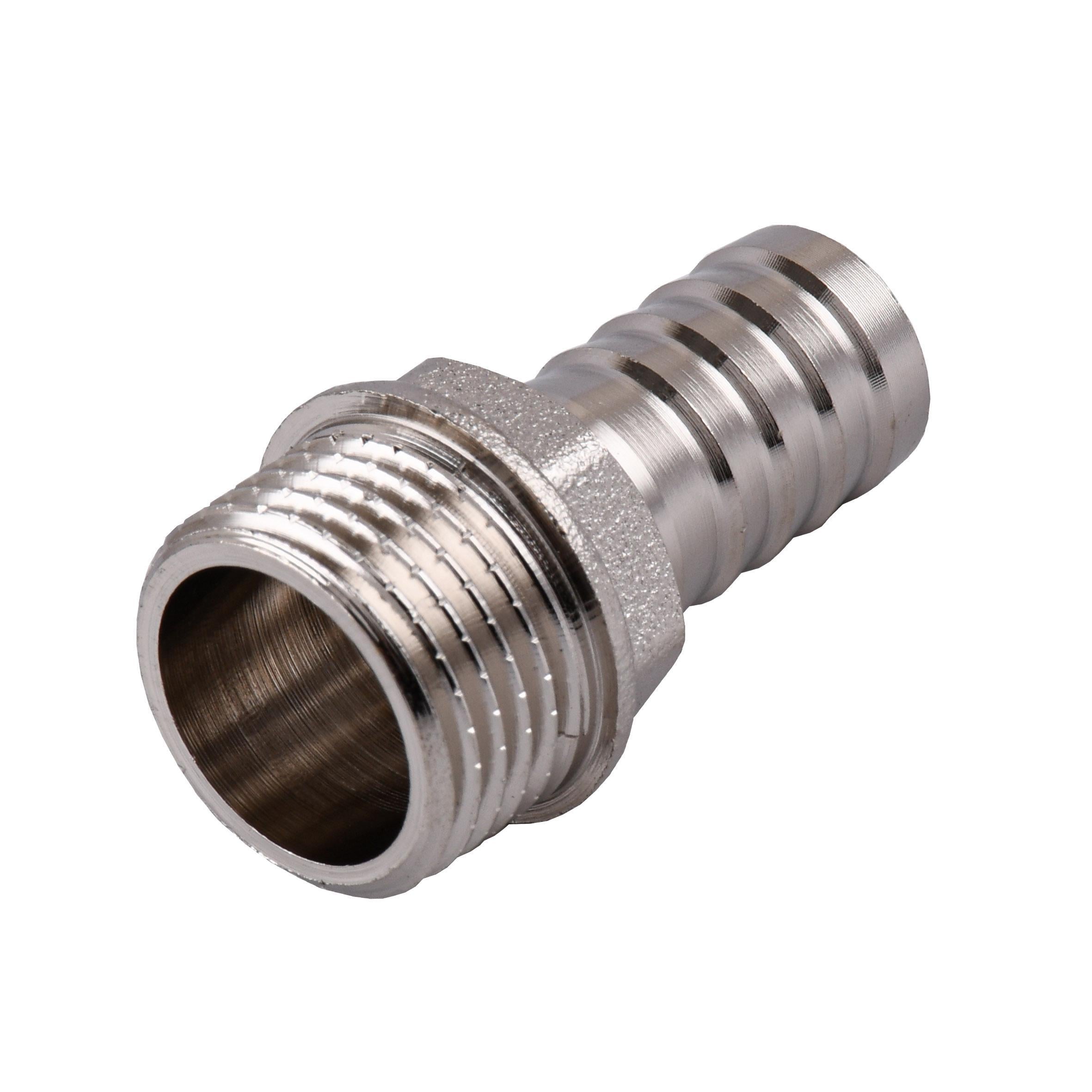 Штуцер Optimum NU3G2S 1/2″ С 14 мм никелированный (000030839) Штуцер Optimum NU3G2S 1/2″ С 14 мм никелированный (000030839)