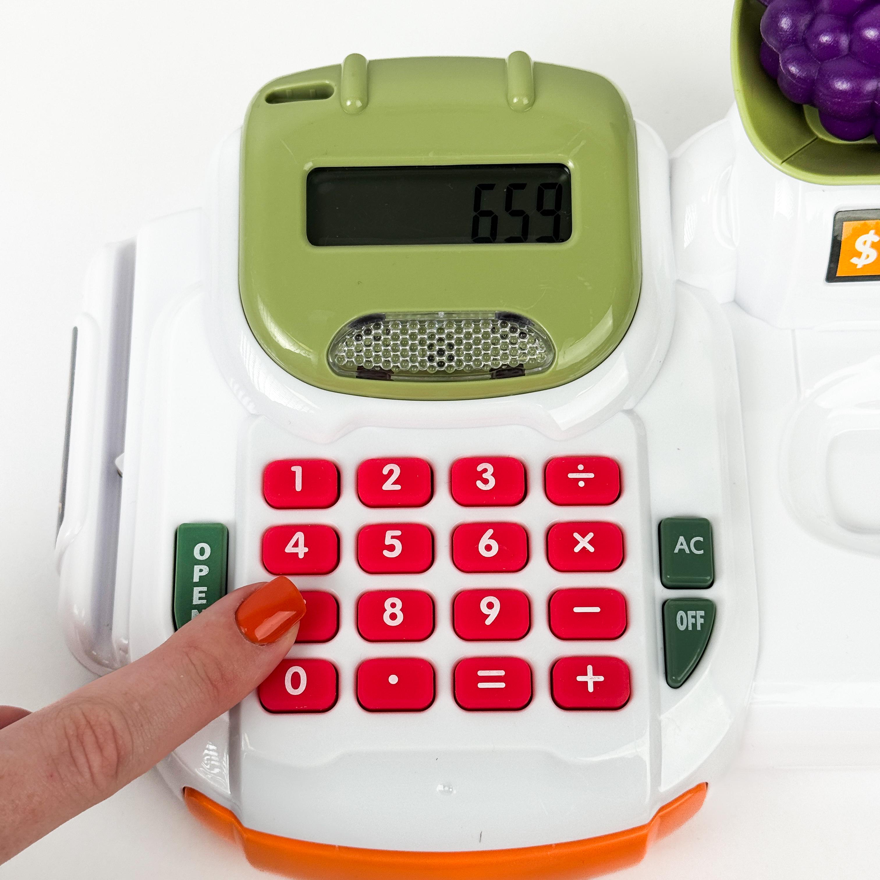 Интерактивный набор кассовый аппарат Настоящий магазин супермаркет 36 деталей (29688043) - фото 5