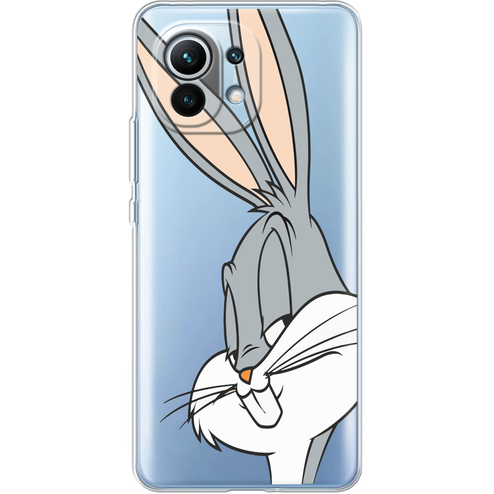 Чехол BoxFace Xiaomi Mi 11 Lucky Rabbit Прозрачный силикон (41924-bk81-41924)