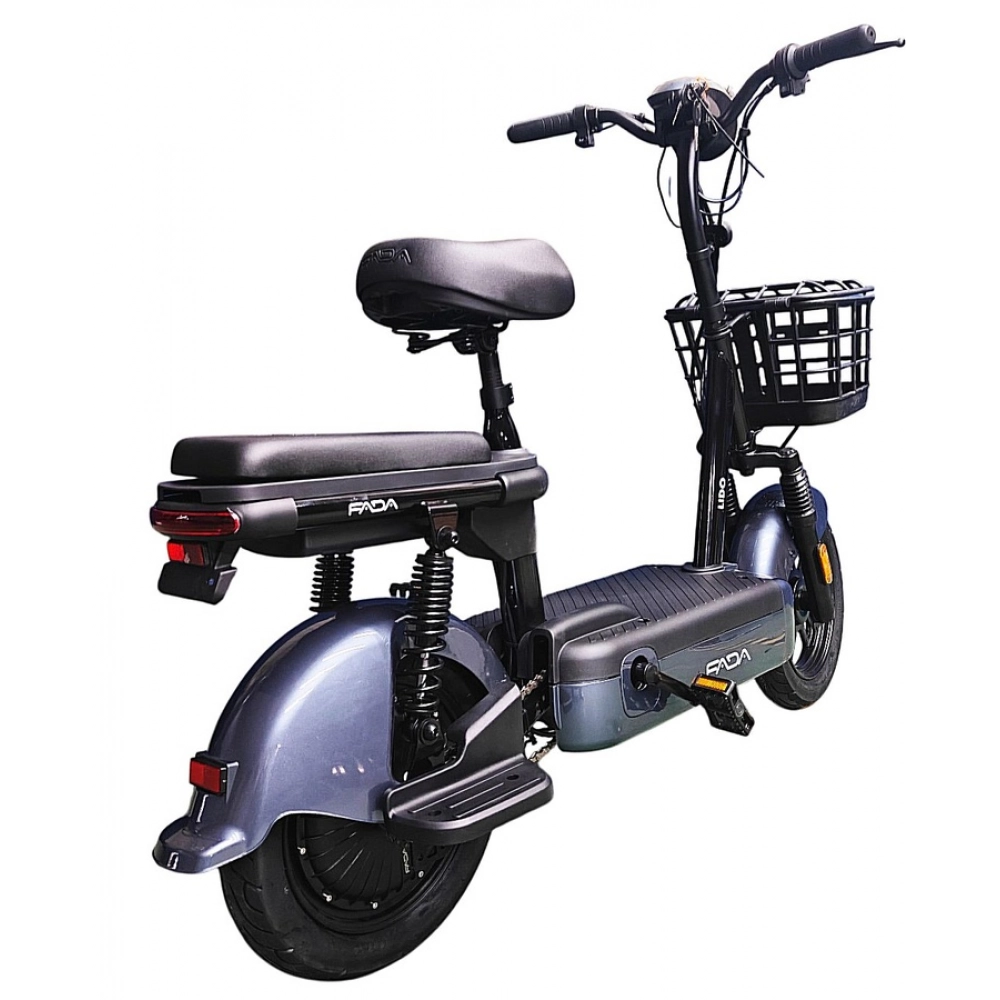 Електровелосипед FADA LiDO 500 W Сірий (1950690591) - фото 3