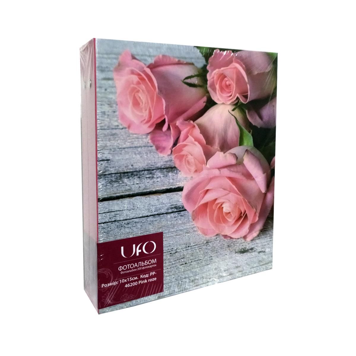 Фотоальбом UFO PP-46200 10x15 см 200 фото Pink Rose